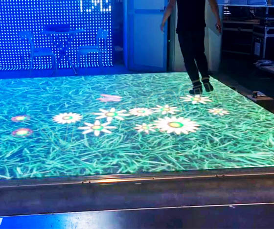 互動LED地磚屏原理是什么？有哪些應用領域