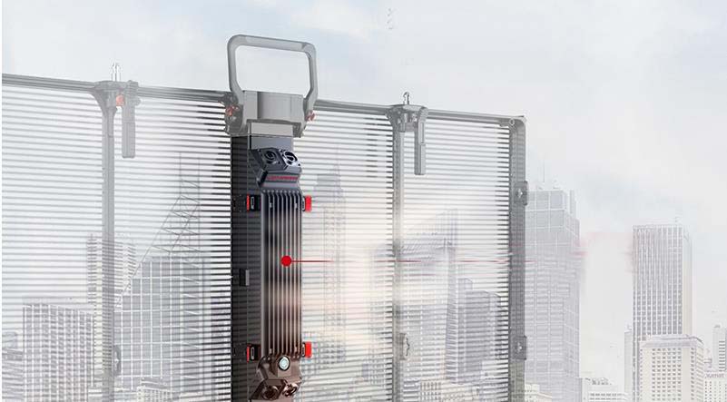 如何勘測透明LED顯示屏是否安裝標(biāo)準(zhǔn)呢？