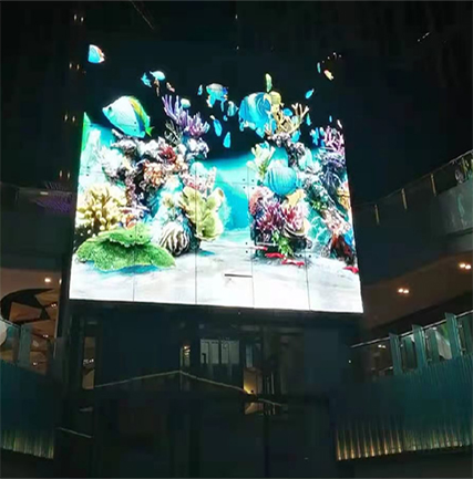 杭州愛尚里L(fēng)ED透明屏項(xiàng)目